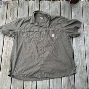 Carhartt Men's Olive Green Shirt